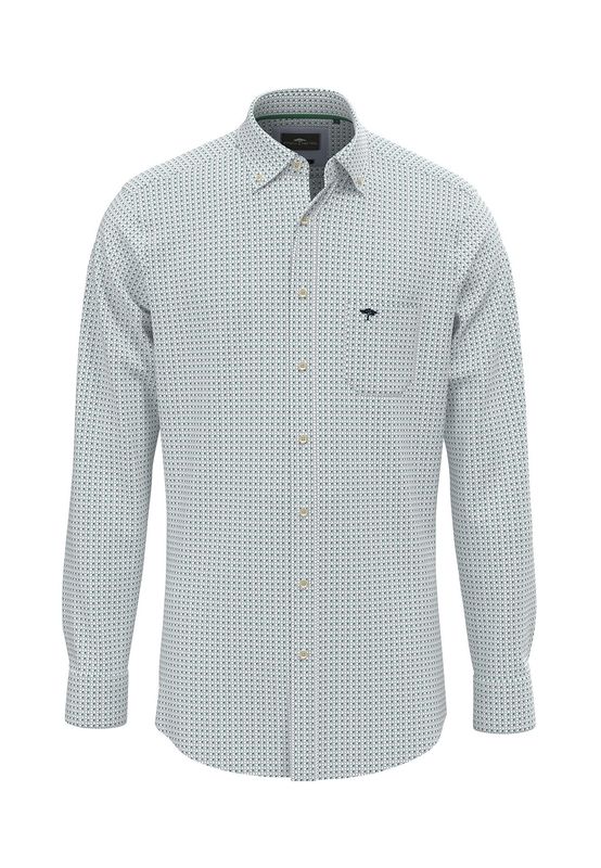 1409 8070 FYNCH HATTON SHIRT COL  721 GRASS GREEN