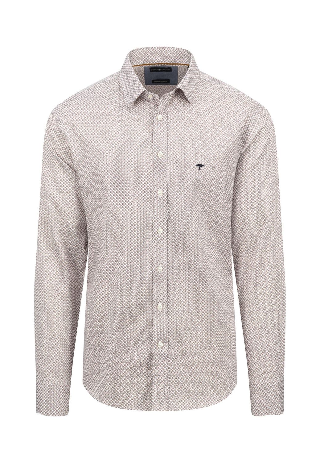 1410 5003 FYNCH HATTON SHIRT COL 804 HAZEL