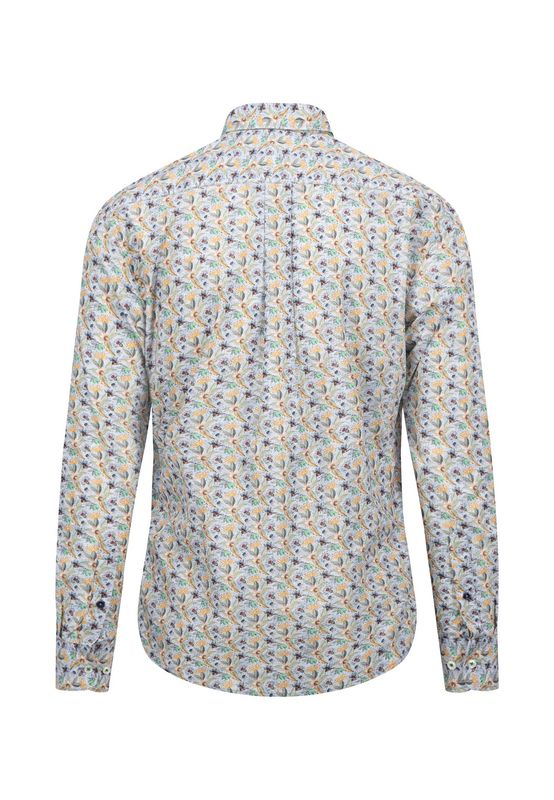 1409 5010 FYNCH HATTON SHIRT COL 718 LIGHT KHAKI