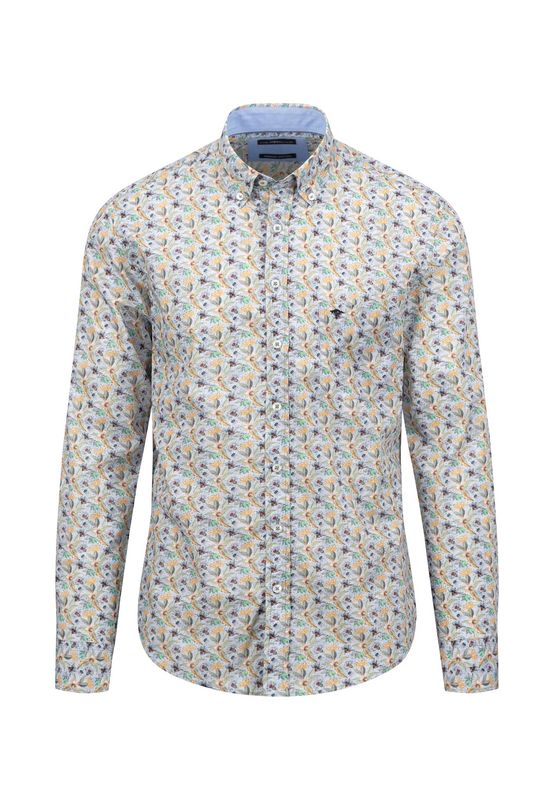 1409 5010 FYNCH HATTON SHIRT COL 718 LIGHT KHAKI