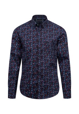 1409 5020 FYNCH HATTON SHIRT COL 685 NAVY