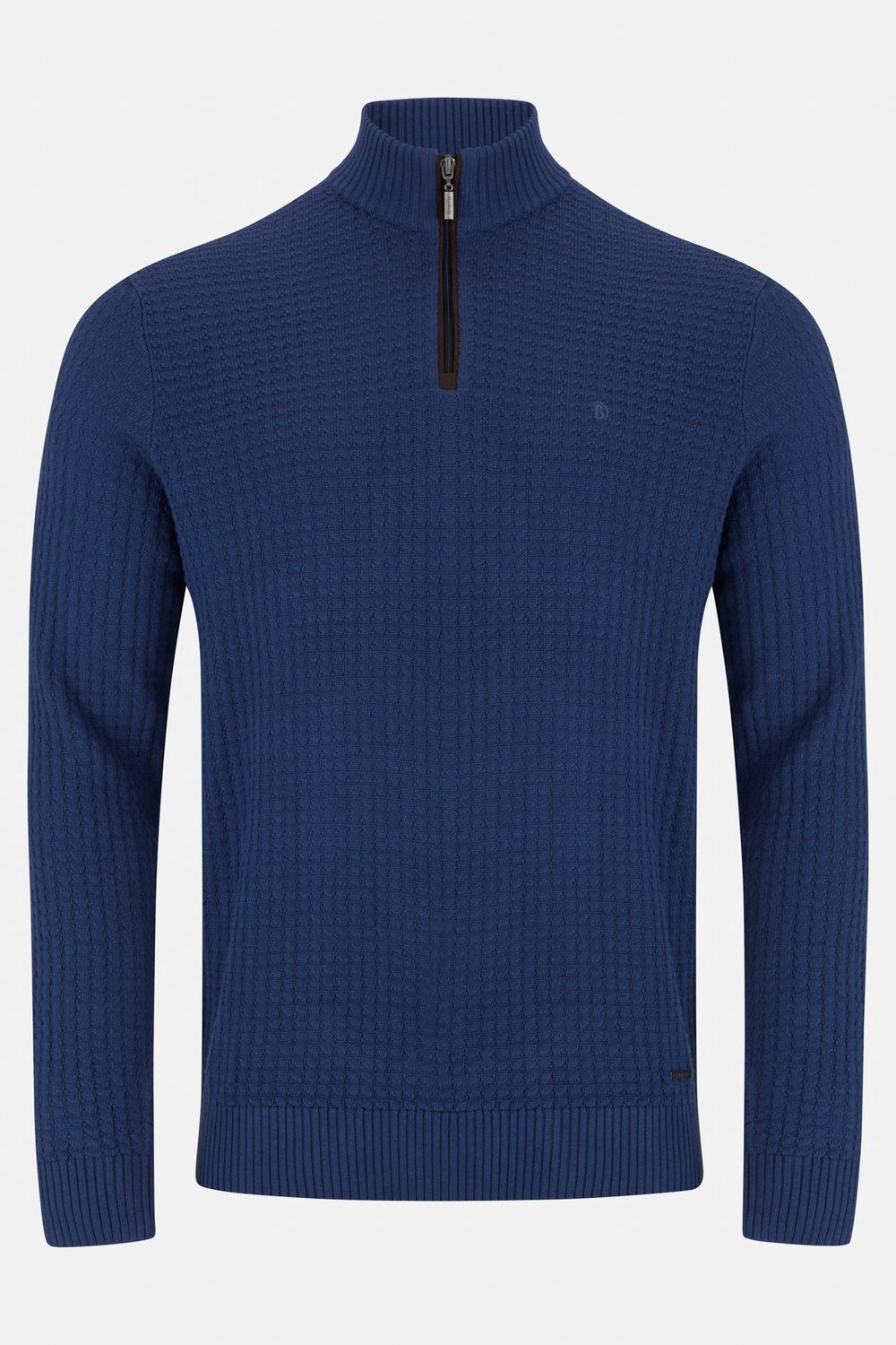 BENETTI 1/4 ZIP GORDON SMOKE