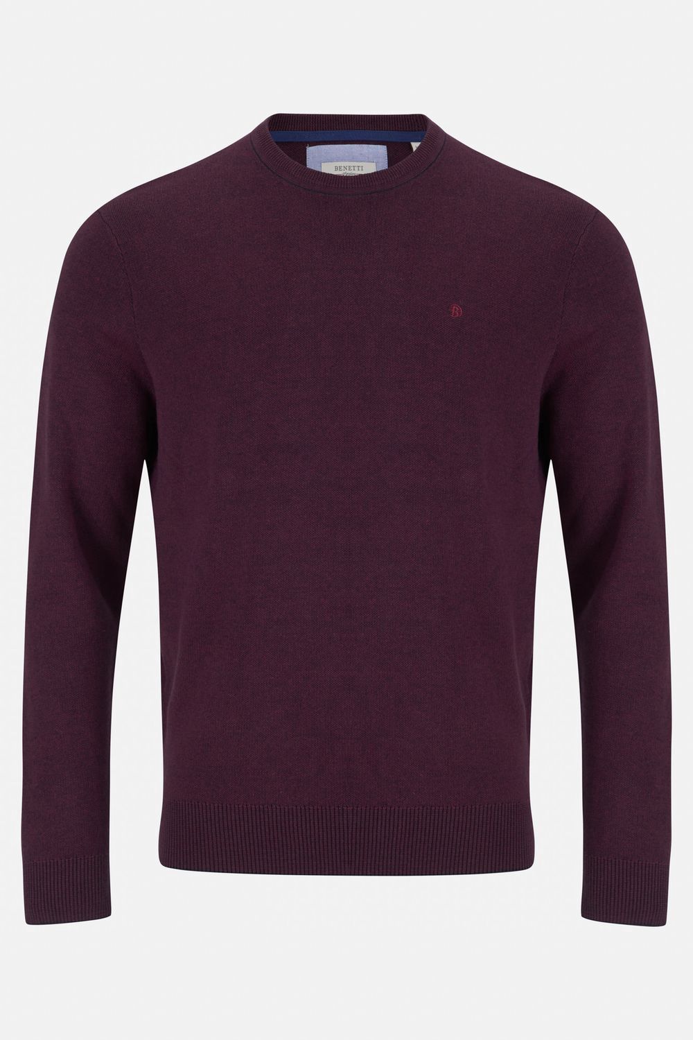 BENETTI CARSON C/NECK KNITWEAR PLUM