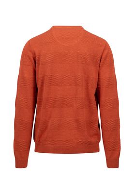 1408 234 FYNCH HATTON O NECK KNIT COL 302 RUST