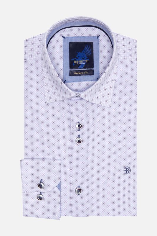 BENETTI BENTLEY CASUAL SHIRT LILAC