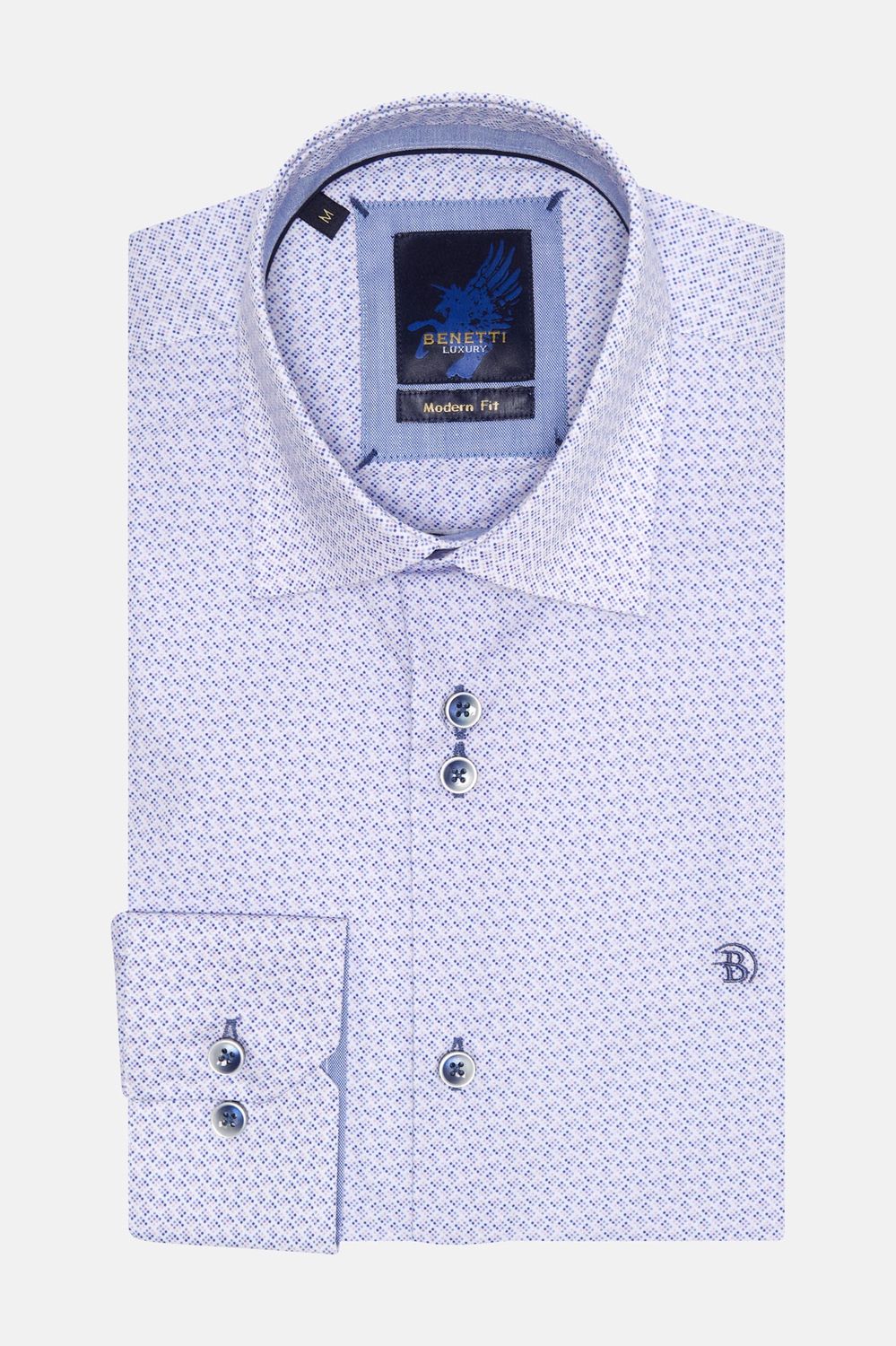 BENETTI MUSTANG CASUAL SHIRT LILAC