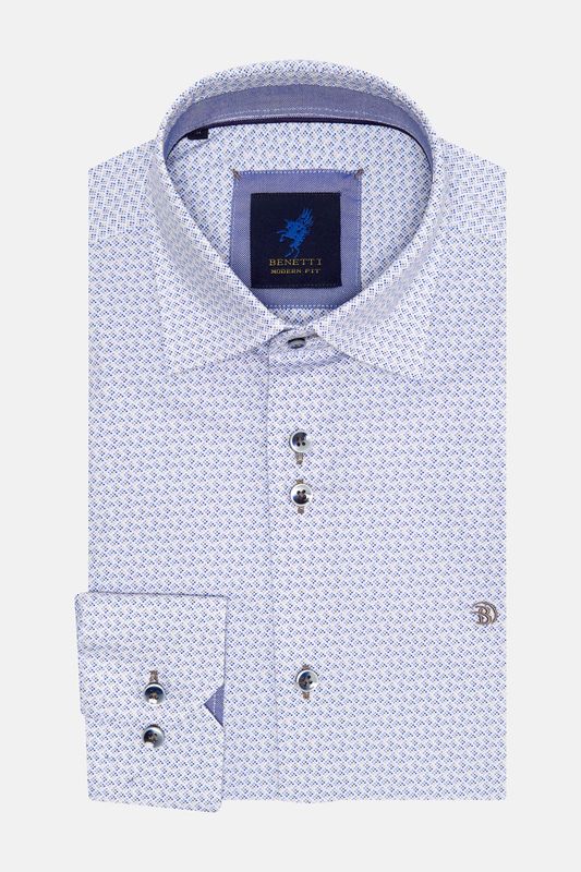 BENETTI MUSTANG CASUAL SHIRT SAND