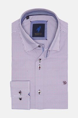 BENETTI FURY CASUAL SHIRT BORDO