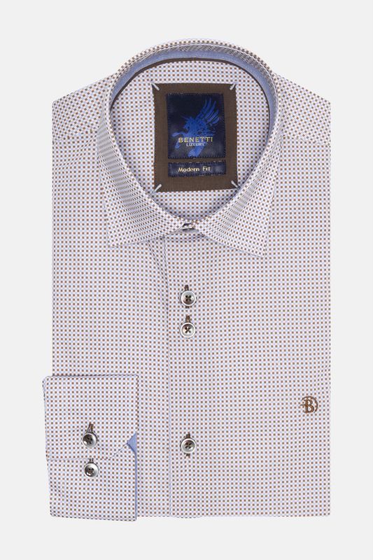 BENETTI FURY CASUAL SHIRT SAND