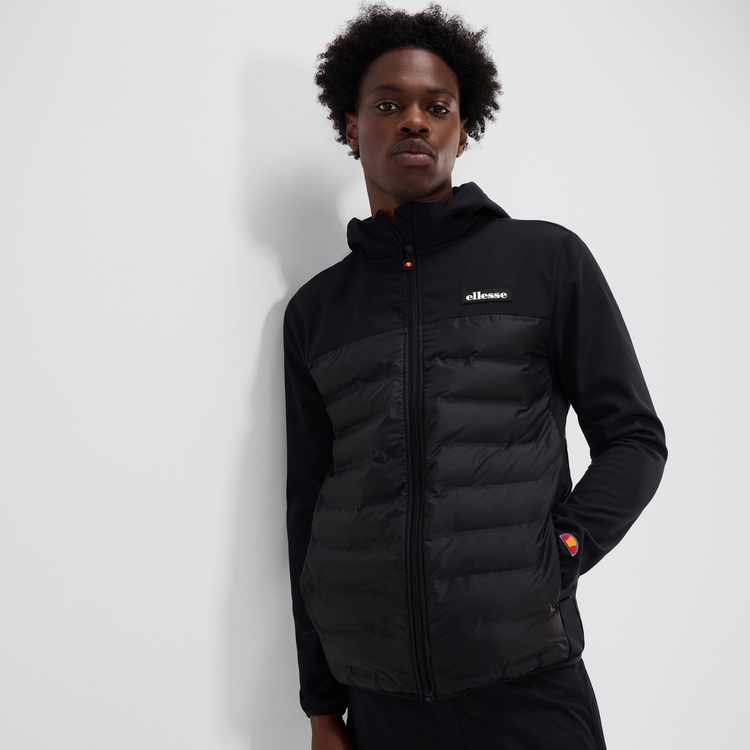 ELLESSE JELLICO FZ JACKET BLACK SHX21067