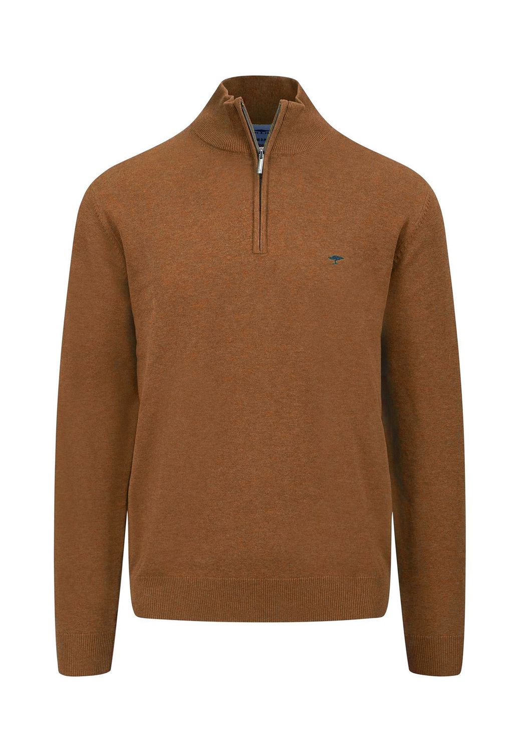 1414 215 FYNCH HATTON 1/4 ZIP COL 804 HAZEL