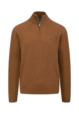 1414 215 FYNCH HATTON 1/4 ZIP COL 804 HAZEL