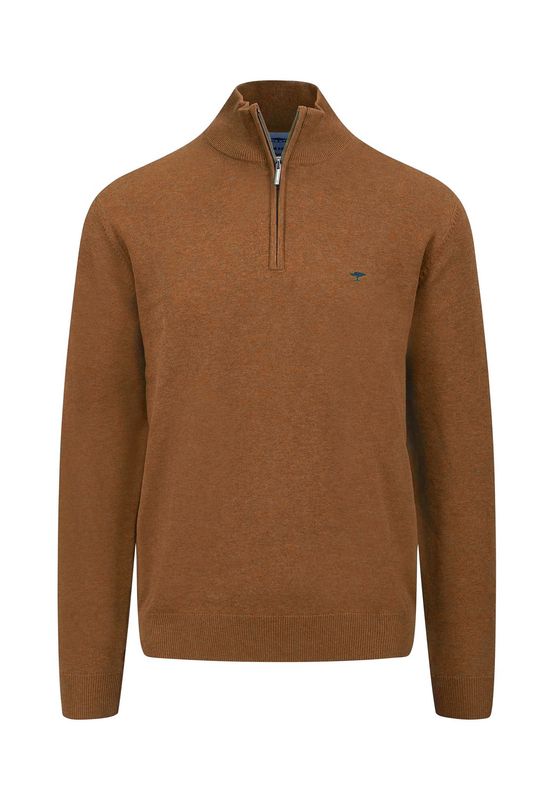 1414 215 FYNCH HATTON 1/4 ZIP COL 804 HAZEL