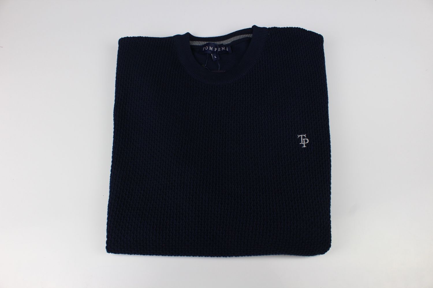 TOM PENN ROUND NECK NAVY TP058K