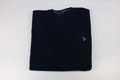 TOM PENN ROUND NECK NAVY TP058K