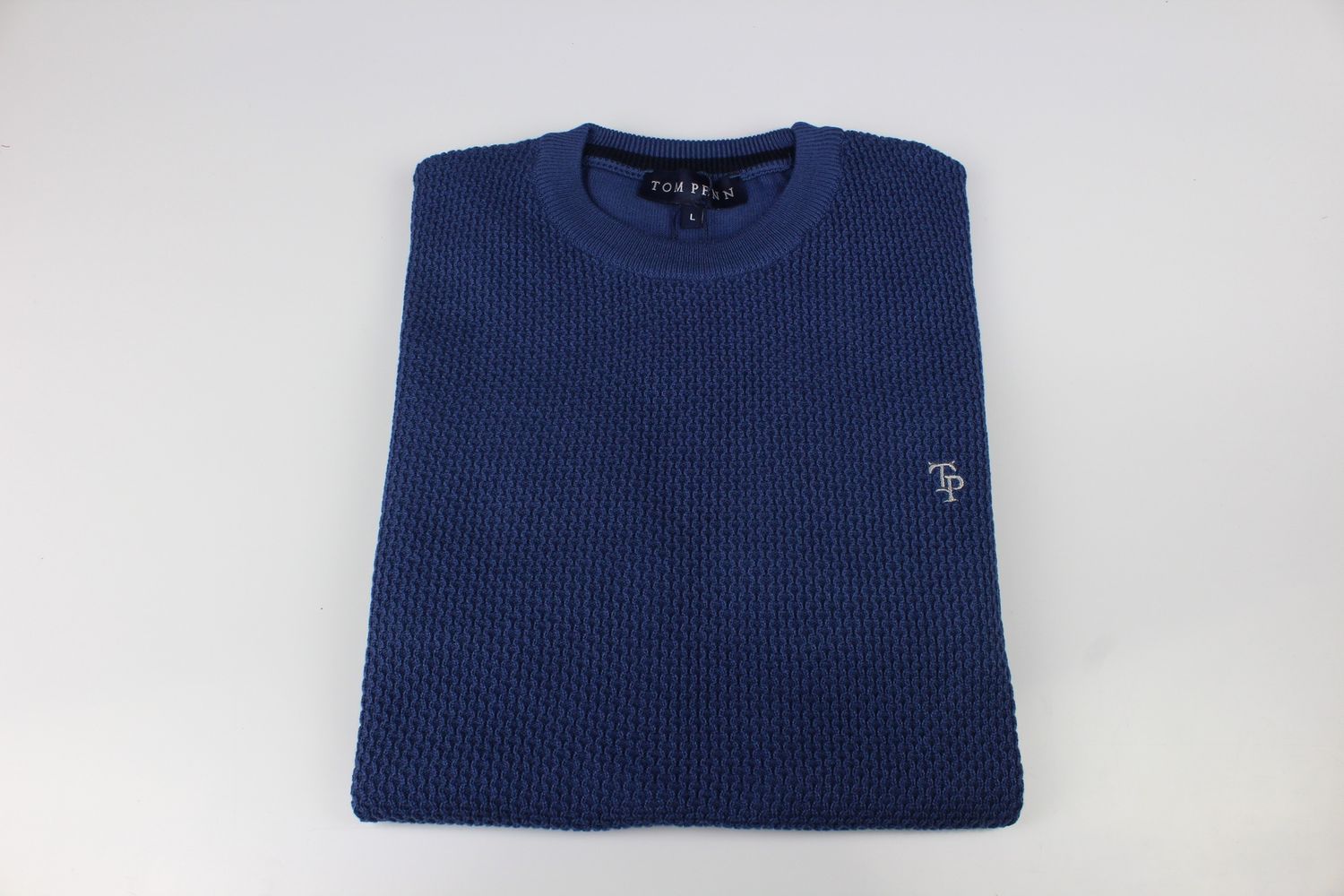 TOM PENN ROUND NECK MARINE TP058K