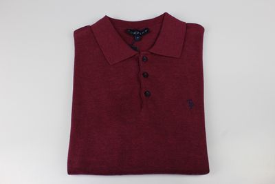 TOM PENN KNITTED POLO BURG TP055