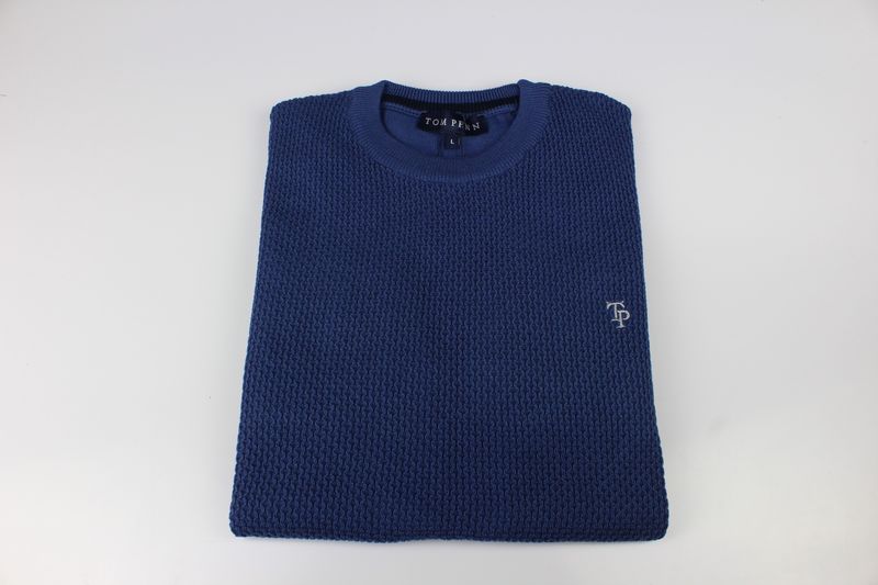 TOM PENN ROUND NECK MARINE TP058K