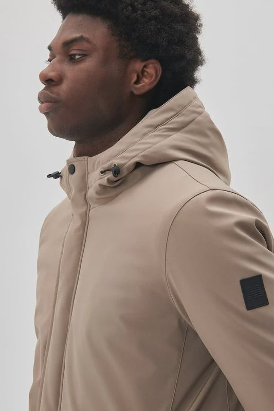 MADESTON N OVERCOAT 30205571 181112 WALNUT