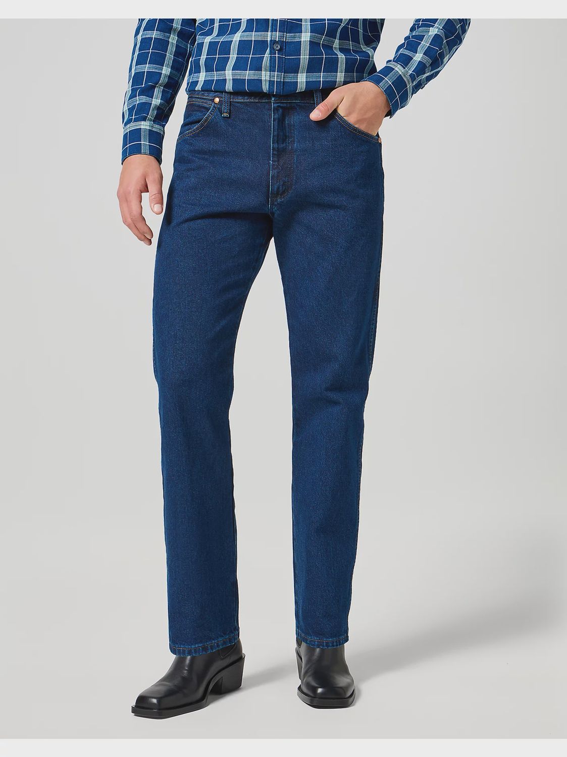 WRANGLER 13MWZ DARK STONE JEANS 112358499