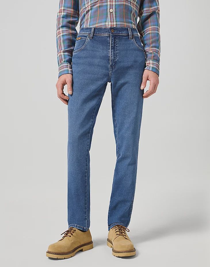 WRANGLER TEXAS SLIM RIDGE WASH  AUTHENTIC SLIM 112358218
