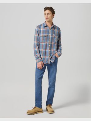 WRANGLER TEXAS SLIM RIDGE WASH  AUTHENTIC SLIM 112358218