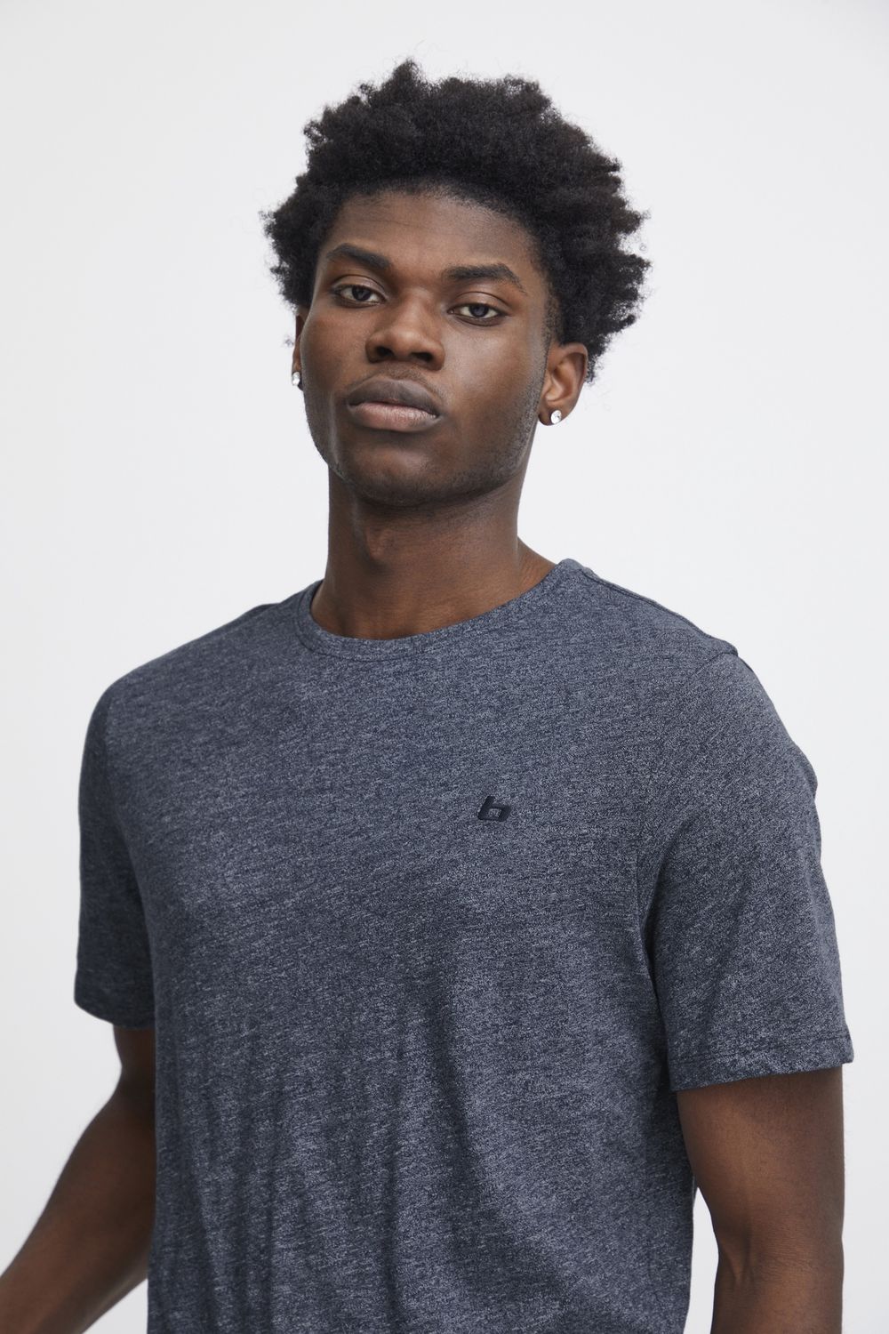 20715298 BHWILTON MELANGE TEE 194024 DRESS BLUES