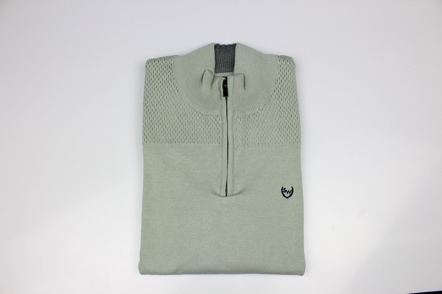 SIERRA PANEL HALF ZIP SAGE SWKW5334
