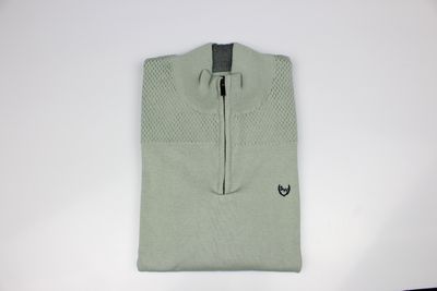 SIERRA PANEL HALF ZIP SAGE SWKW5334