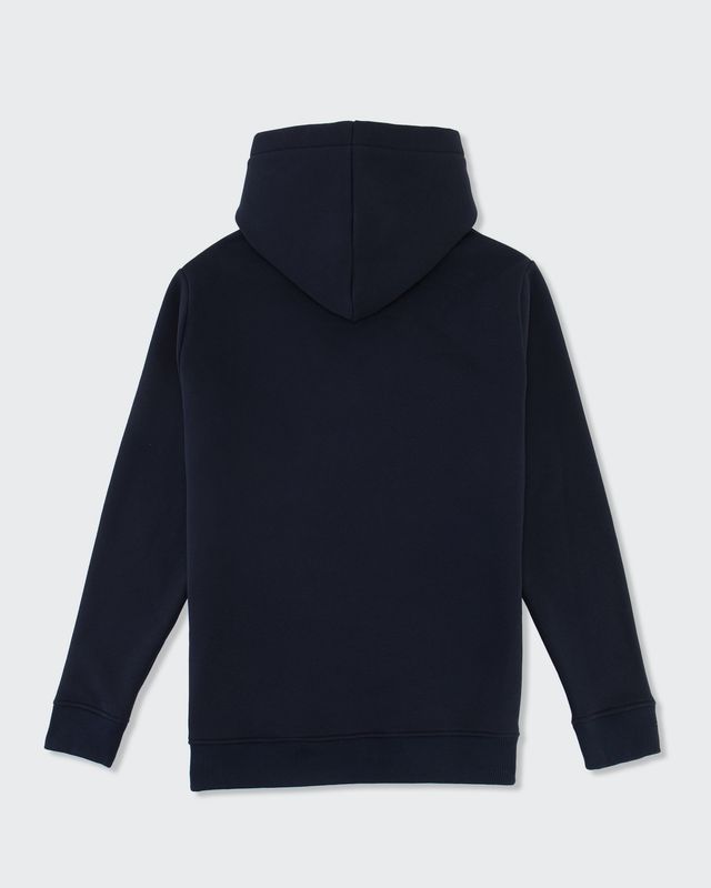 WALKER &amp; HUNT SCRIPT HOODIE NAVY