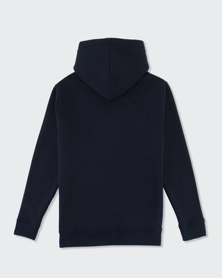 WALKER &amp; HUNT SCRIPT HOODIE NAVY