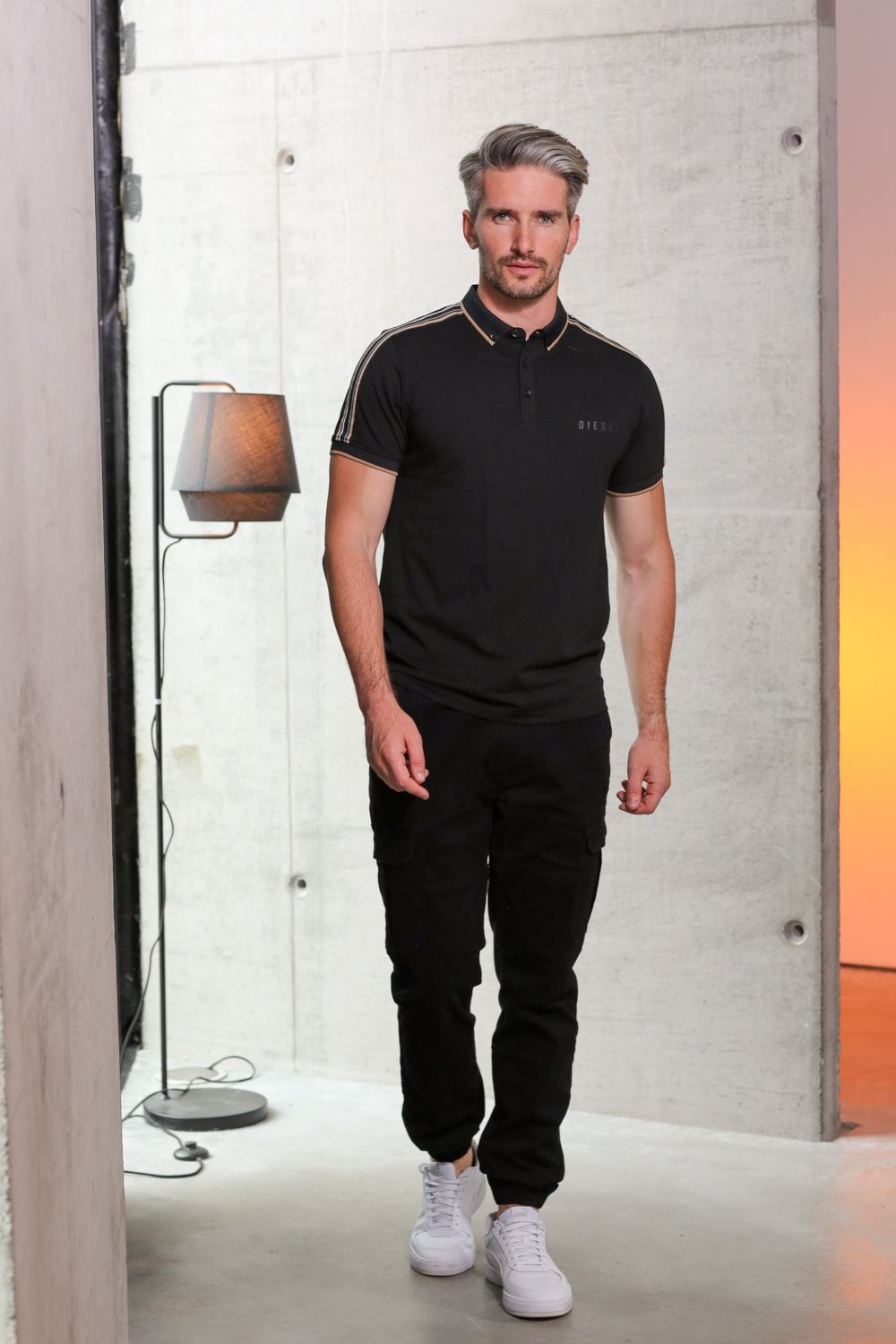 FINIAN POLO BLACK