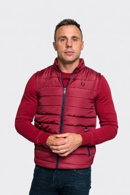 NORTHAMPTON GILET MERLOT