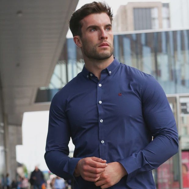 KR5 09007 CAMERON SHIRT NAVY