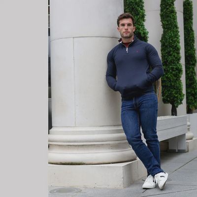 KR522A140 GORMAN SLIM JEAN MID INDIGO