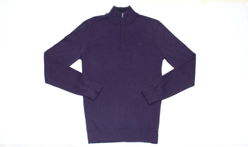 ALTIS QUARTER ZIP KNIT GRAPE
