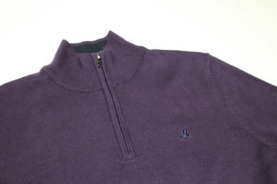 ALTIS QUARTER ZIP KNIT GRAPE
