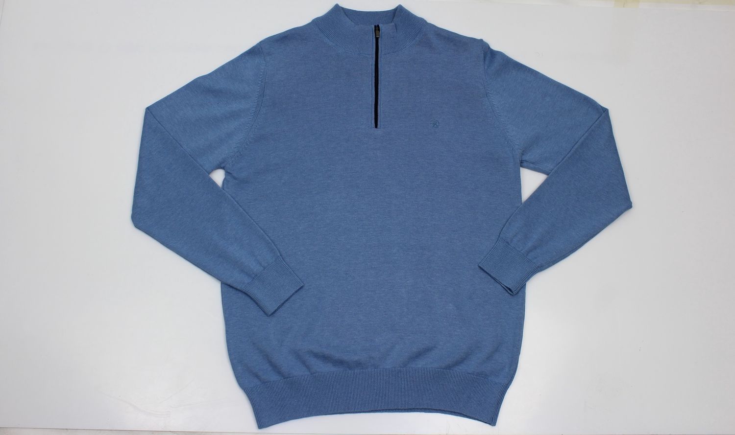 BENETTI 1/4 ZIP KNITWEAR FLUSS