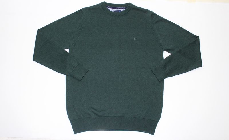 BENETTI C/NECK KNITWEAR FOREST
