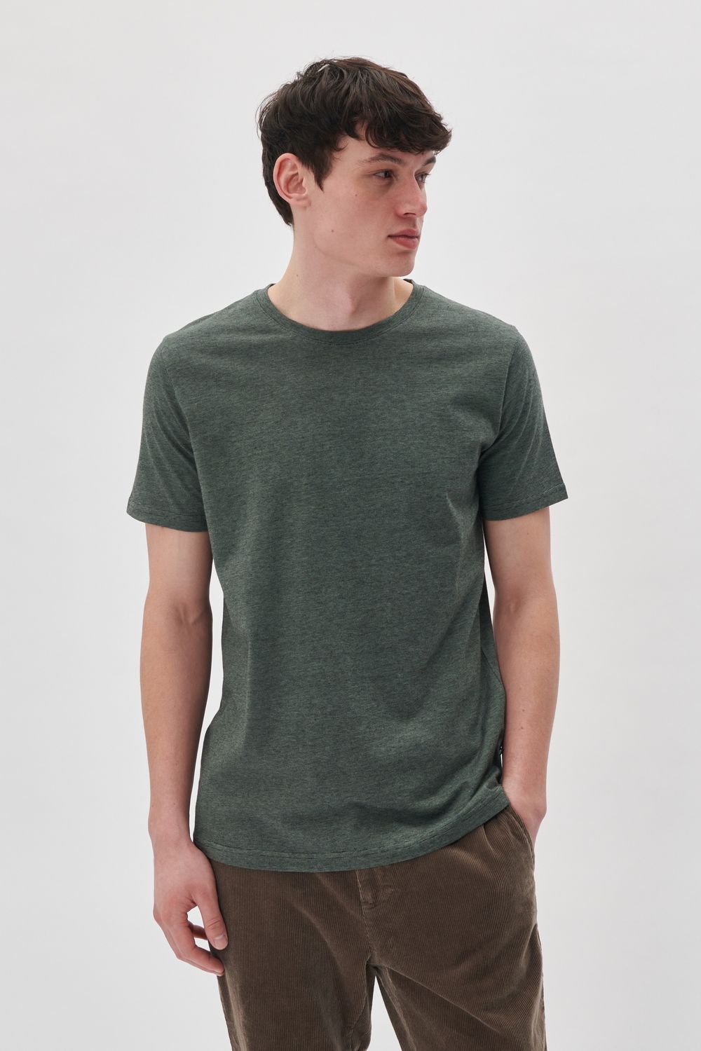 30204781 JERMANE MINI STRIPE T SHIRT  165810 GREEN BAY
