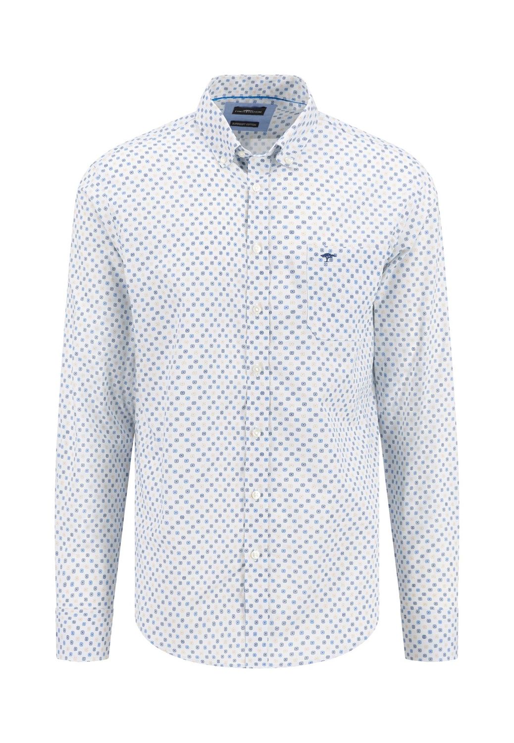 1412 5160 FYNCH HATTON SHIRT COL 685 NAVY