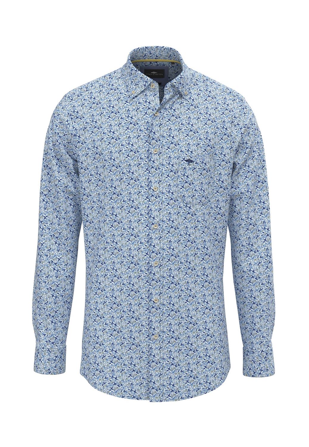 1412 8210 FYNCH HATTON SHIRT COL 685 NAVY