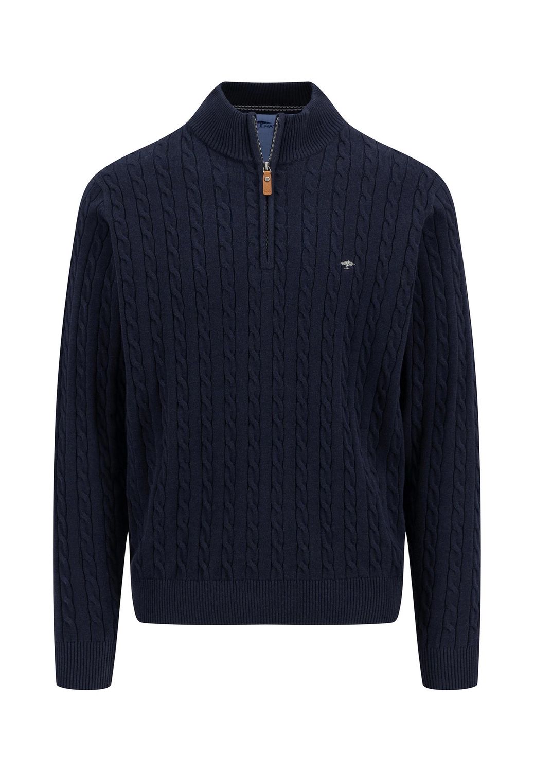 1412 226 FYNCH HATTON TROYER ZIP CABLE COL 690 NAVY