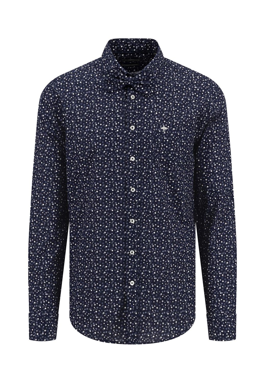 1411 5090 FYNCH HATTON CHRISTMAS SHIRTS COL  690 NAVY