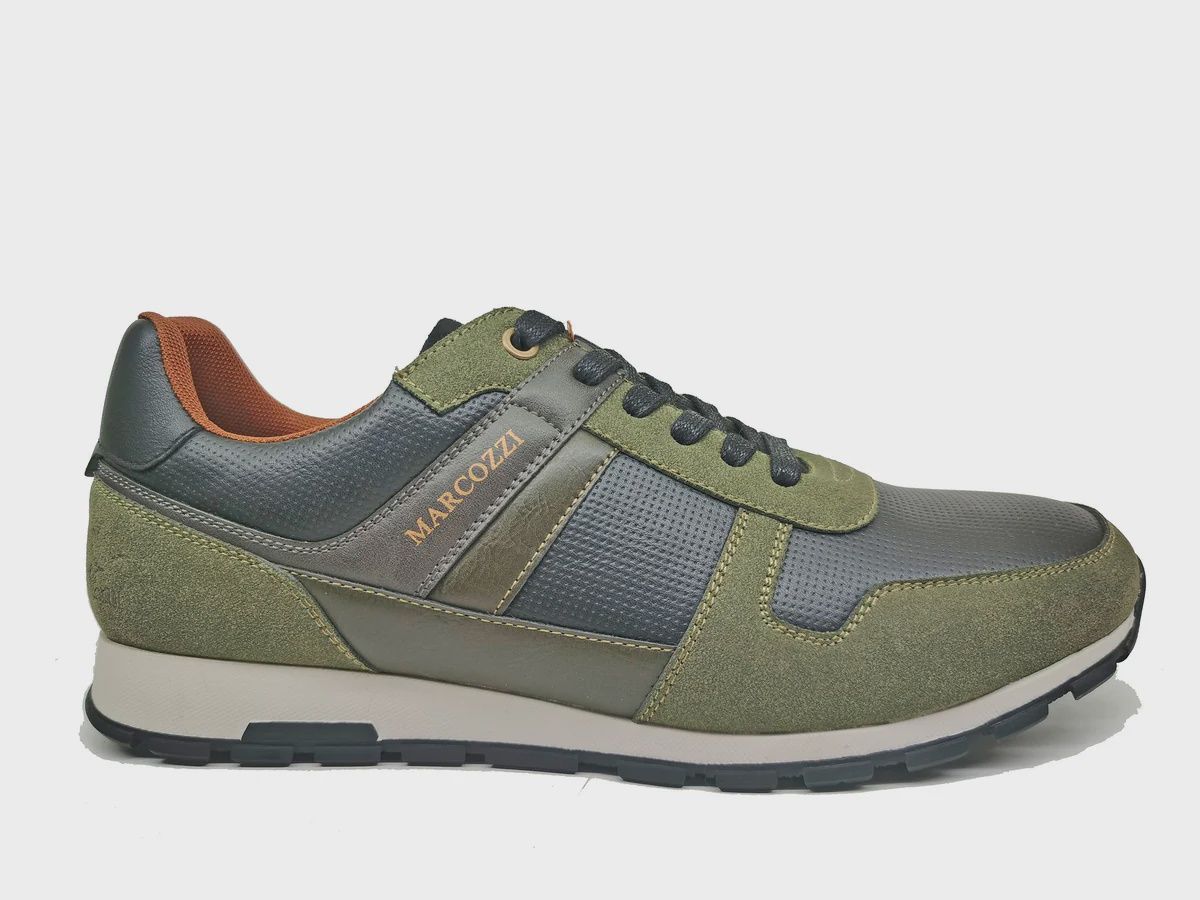 NOVARA TRAINER SHOE OLIVE SHADOW