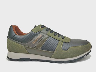 NOVARA TRAINER SHOE OLIVE SHADOW