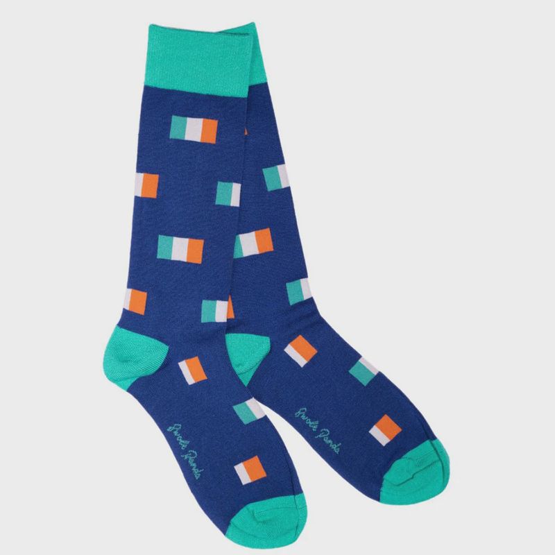 SWOLE PANDA SP443 IRISH FLAG SOCKS