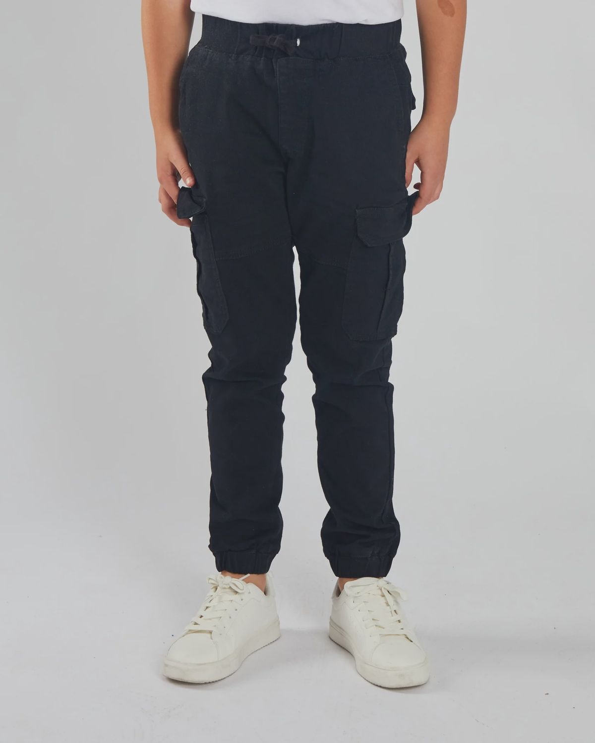 NASH CARGO PANTS KIDS BLACK DKB 1029001