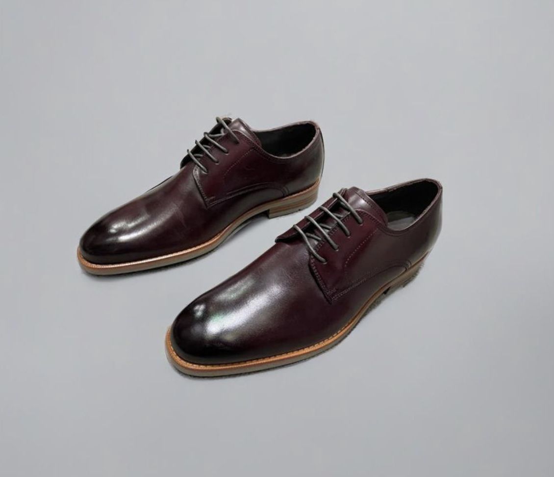 DERBY SHOE BORDO