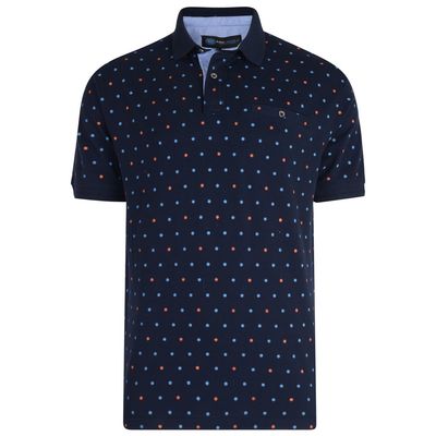 5294 Dobby print polo